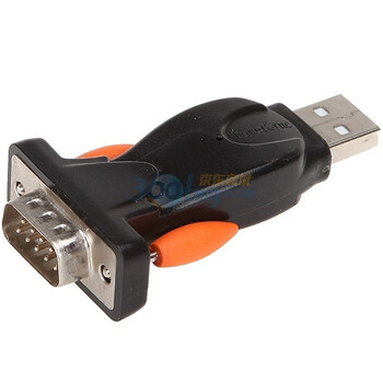 包尔星克(PowerSync)USB A公对RS232 串口头 UMC-9P