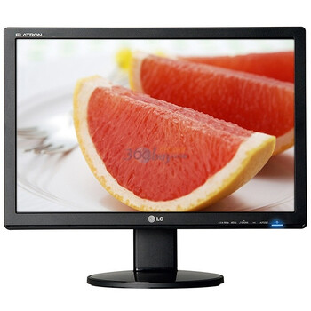 LG C222WT 22英寸宽屏液晶显示器 (黑色)