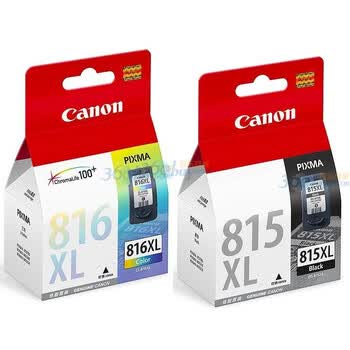 佳能（Canon）PG-815XL黑彩墨盒套装（适用IP2780 IP2788 MP259 MP498 MX348 MX358）
