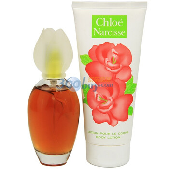 蔻依Chole Narcisse女士淡香氛礼盒(淡香水100ml+身体乳200ml)