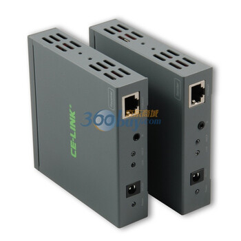 CE-LINK 2024 HDMI线 100米带网络单网线延长器 10.2Gbps高速带宽 1080P分辨率 深灰色