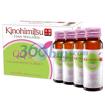 胶原蛋白QQ饮月享装50ml*24瓶（赠雪靓3瓶）Kinohimitsu木之秘密