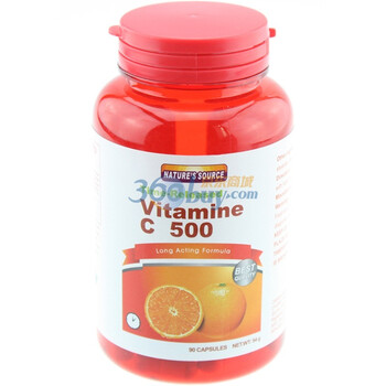Natures Source自然源泉长效维C胶囊600mg×90粒×2瓶