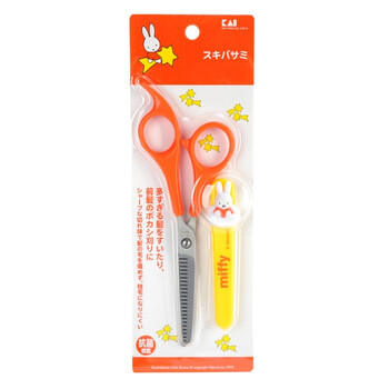 米菲miffy 宝宝齿缝剪刀(附带剪套) KK1833