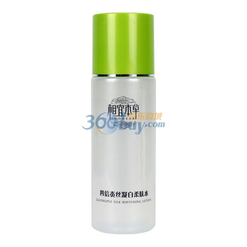 相宜本草 四倍蚕丝凝白柔肤水120ml 美白 补水 滋润 去黄 细致毛孔