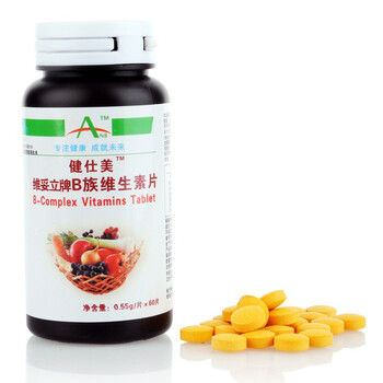 ANB 健仕美 B族维生素片 维B VB 60片