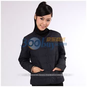 波司登羽绒服 女大众内恤 BR1886 黑色 185/104A(XXXL)