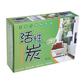 博扬装修除味椰壳活性炭礼盒600g