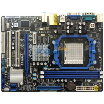 华擎（Asrock）760GM-S3主板（AMD 760G/Socket AM3）