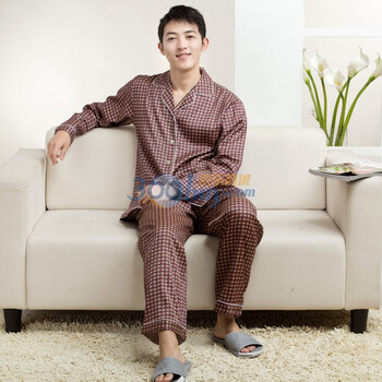 荻嘉茂 2011秋冬款 舒适家居服套装 1109 红色 L