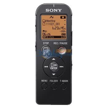 索尼（SONY）ICD-UX522F 2G 高性能数码录音棒 黑色