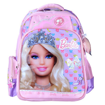 芭比(Barbie)+2011新款芭比书包中小学女生书包卡通