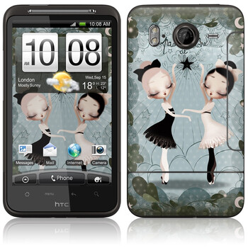 ideaSkin HTC Desire HD/G10/A9191 双人芭蕾 手机外壳保护套皮贴膜 ENDASC612063