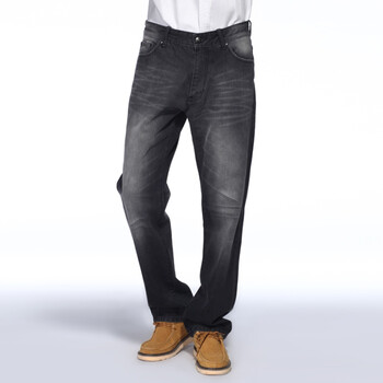 IZOD 秋季新品直脚纯棉重水洗百搭牛仔裤 3061916112001牛仔灰185/92A(36)
