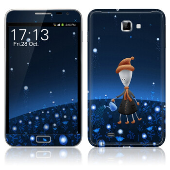 ideaSkin 三星 i9220(GALAXY Note) 皮肤 小男孩浇花 外壳保护套皮贴膜 BAHA750486