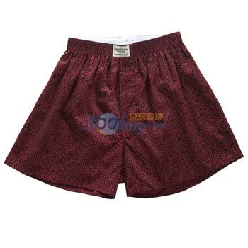 Giordano佐丹奴 内衣裤 男百搭舒适平脚内裤 01171539 酒红色 XXL