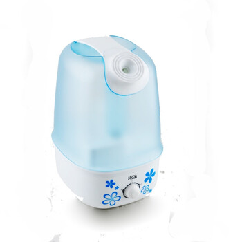 哥尔GO-2036（天蓝色）加湿器超静音超大注水口 3.8升水箱 过滤减少白粉活性碳净化雾量随意调节