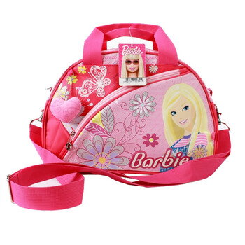 芭比/Barbie A272844 时尚手提包/休闲生活包 玫红