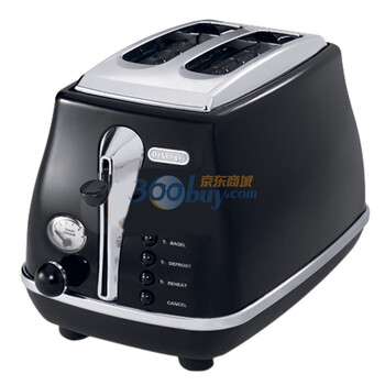 意大利德龙(DeLonghi)多士炉CTO2003.BK （黑色）