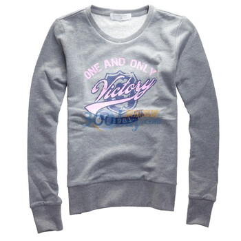 Giordano佐丹奴 外套 女跨越梦想印花CVC卫衣 01391510 灰色 XL