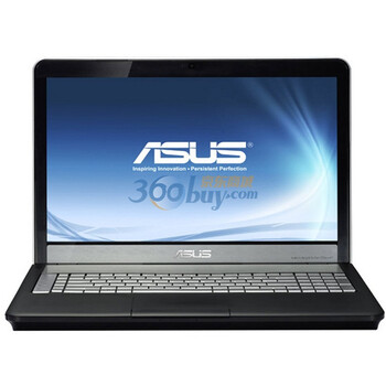 华硕（ASUS）N75YI267SF-SL 17.3 英寸笔记本电脑（i7-2670QM 4G 7200转750G GT555M 2G独显 DOS 黑色）
