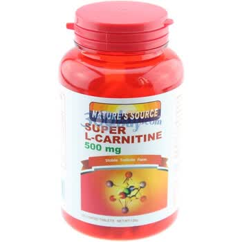 Natures Source自然源泉左旋肉碱营养片100片超值装1200mg×100片
