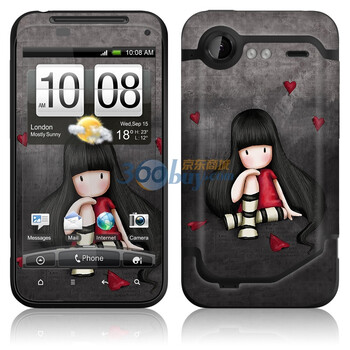 ideaSkin HTC Incredible S / G11 / 惊艳 / S710e 皮肤 发呆中 外壳保护套皮贴膜 DAVC262001
