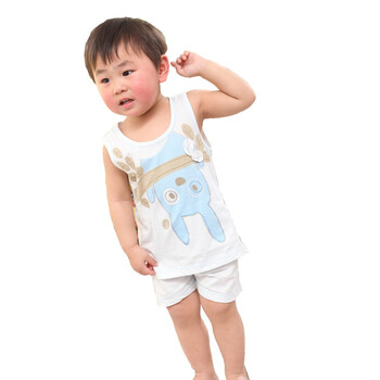 婴之谷 背心套 T5115 浅绿色 36个月