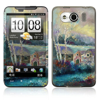 ideaSkin HTC T9199 / Z510D / 双擎 / 双擎S 村庄 机身贴膜 手机贴纸 保护膜 皮肤 BDFD112182