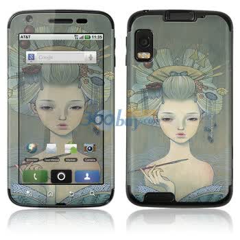 ideaSkin 摩托罗拉 Atrix 4G（ME860 / MB860）皮肤 艺伎花魁 外壳保护套皮贴膜 ENDBAC742086