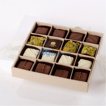 莫菲 坚果四口味16枚 巧克力礼盒 230g/盒