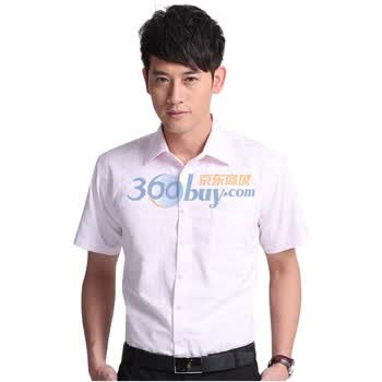 远东FAREAST 男士商务休闲短袖衬衫 K6768 44