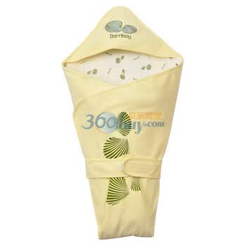 贝贝怡（bornbay） BB952 宝宝服 包巾 BB952 婴儿童装内衣 淡黄 均码