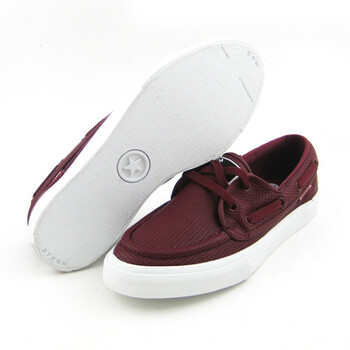 `Converse 匡威 Sea Star 中性硫化鞋 126600C 梅红 41