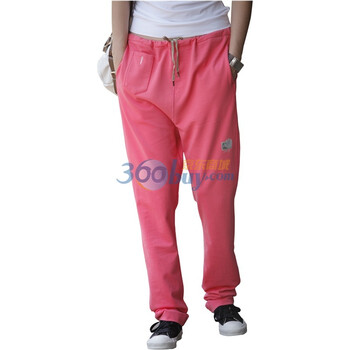 艾米 AMII 闲适贴身长裤 C5NK1033001 红色 M