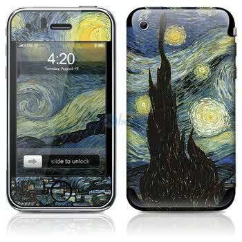 ideaSkin iPhone 3G/3GS 星夜 外壳保护套皮贴膜 ABRC362024
