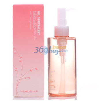 菲诗小铺 The face shop 精油专家-清新卸妆精油（樱桃）红 7408