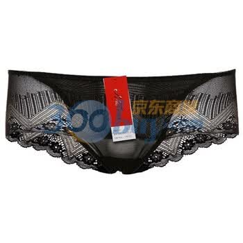 爱慕Seamless低腰平角裤AM23951 黑色 82