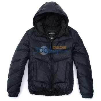 AK男装冬装新品 超细尼龙空军连帽羽绒服11C211017 深藏蓝色 XXL
