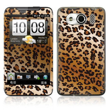 ideaSkin HTC T9199 / Z510D / 双擎/双擎S 狂野棕色豹纹 机身贴膜 保护膜 皮肤 BDFA010415