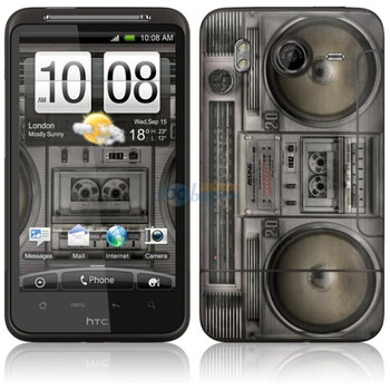 ideaSkin HTC Desire HD/G10/G7HD/A919/大坏蛋 老式收音机 手机外壳保护套皮贴膜 ENDASC272006