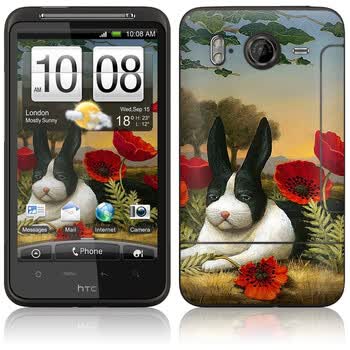 ideaSkin HTC Desire HD/G10/A9191 昏昏欲睡的野兔 手机外壳保护套皮贴膜 ENDASC852104