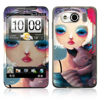 ideaSkin HTC T9199 / Z510D / 双擎/双擎S 紫藤 机身贴膜 保护膜 皮肤 BDFA620337