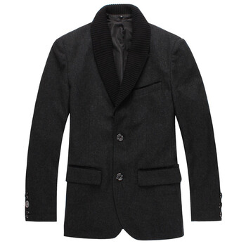 MR.ZERO 2011秋冬新品 混纺羊毛面料西装外套 AEA0002 03 灰色 XXL