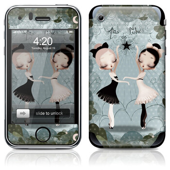 ideaSkin iPhone 3G/3GS 双人芭蕾 外壳保护套皮贴膜 ENABRC612063