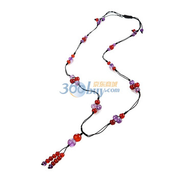 生日礼物 比坚尼天然红玛瑙紫水晶-万紫千<em>红毛</em>