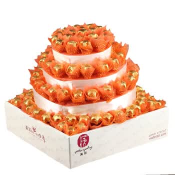 莫菲 美景星光100枚 巧克力花束 800g