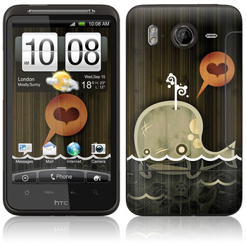 ideaSkin HTC Desire HD/G10/A9191 鲸鱼的迷恋 手机外壳保护套皮贴膜 ENDASC352022