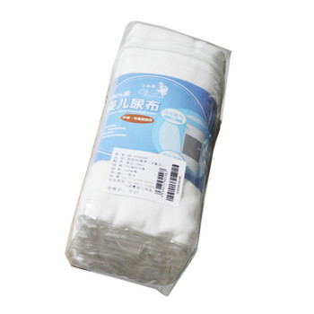 今生宝贝上品婴儿童婴儿用品尿布纱布100%纯棉6条装SP-Y30558白色均码