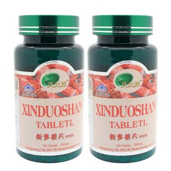 百合康新多善(甲壳素)片250mg*100片*2瓶